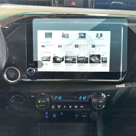 Toyota Hilux Uyumlu Navigasyon 9h Nano Ekran Koruyucu 2024-2025