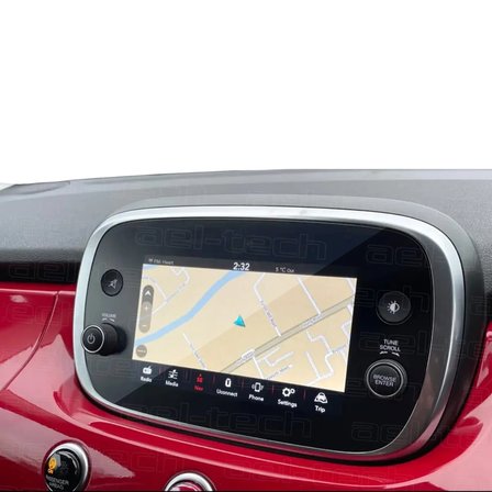 Fiat 500 X Uyumlu 7 İnç 9h Nano Ekran Koruyucu 2020-2023