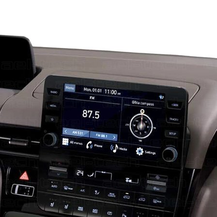 Hyundai Staria 8 Inç Navigasyon Uyumlu Nano Ekran Koruyucu 2022 2024