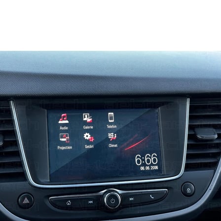 Peugeot 208 Uyumlu Navigasyon Ekran Koruyucu Cam 2011-2019