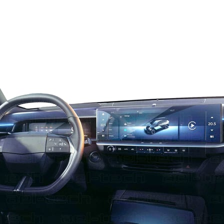 Opel Grandland Uyumlu 16 Inç Navigasyon ve Dijital Gösterge 9h Nano Ekran Koruyucu 2li Set 2025-2026