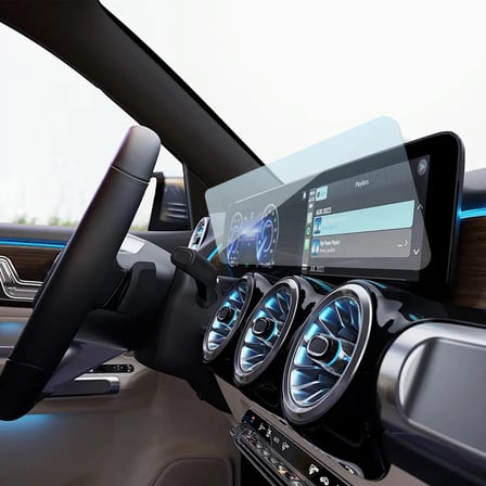 Mercedes EQB Uyumlu 10.25 Inç Navigasyon ve Gösterge 9h Nano Ekran Koruyucu 2022-2025