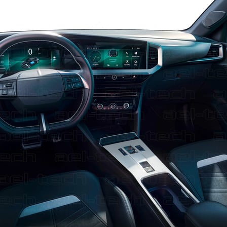 Opel Mokka Uyumlu Dijital Gösterge ve 10" Navigasyon ve Orta Konsol Uyumlu Nano Koruyucu 3lü Set 2025-2026
