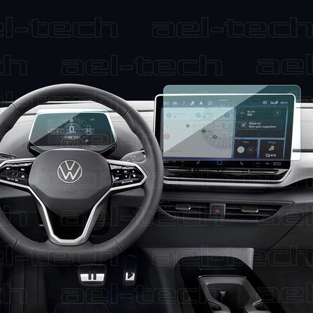 Volkswagen Id4 Uyumlu Navigasyon ve Dijital Gösterge 9h Nano Ekran Koruyucu 2024-2026
