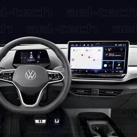 Volkswagen Id4 Uyumlu Navigasyon ve Dijital Gösterge 9h Nano Ekran Koruyucu 2024-2026