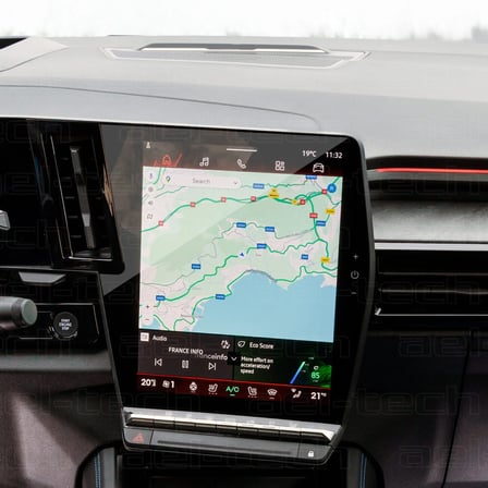 Renault Rafale Uyumlu 12 Inç Navigasyon 9h Nano Ekran Koruyucu 2024-2026