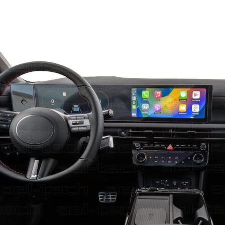 Hyundai Tucson uyumlu 12.3 inç Navigasyon ve Klima 9h Nano Ekran Koruyucu 2li Set 2025-2026