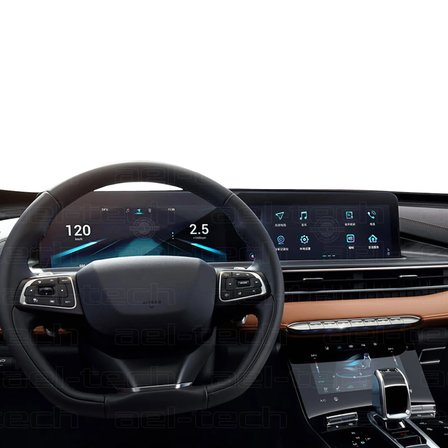 Chery Tiggo 7 Pro Avantgarde 2024 Uyumlu 24.6 İnç Sürücü Bilgi ve Navigasyon 9H Nano Ekran Koruyucu