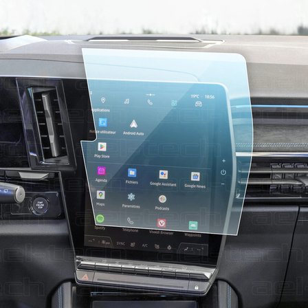 Renault Austral  Uyumlu 12" Navigasyon 9h Nano Ekran Koruyucu 2023-2026