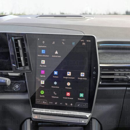 Renault Austral  Uyumlu 12" Navigasyon 9h Nano Ekran Koruyucu 2023-2026