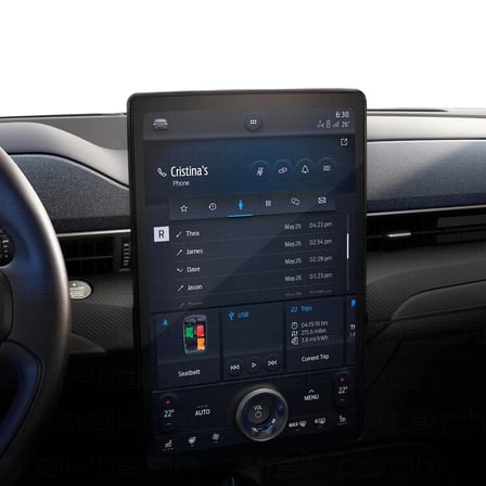 Ford Mustang Mach-E 2023 Uyumlu 15.5 İnç Navigasyon 9H Nano Ekran Koruyucu