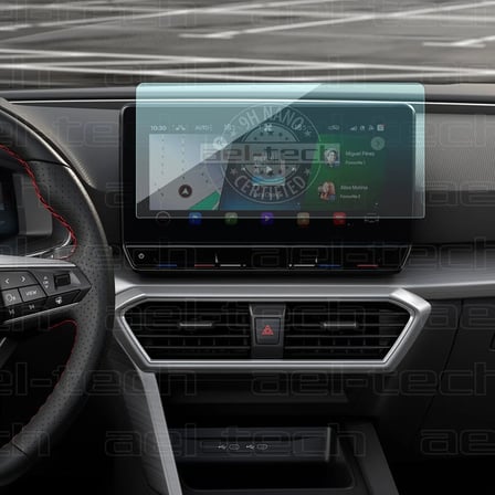 Seat Leon Uyumlu 10 Inç Navigasyon  9H Nano Ekran Koruyucu