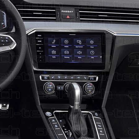 Volkswagen Passat Elegance 9.2 Inç Navigasyon uyumlu Nano Ekran Koruyucu 2019 2022