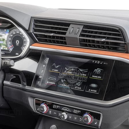 Audi Q3 Uyumlu Navigasyon 9h Nano Ekran Koruyucu 2015-2019