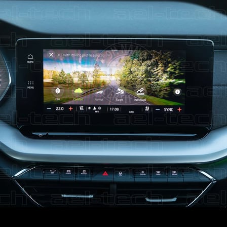 Skoda Yeni Octavia 10 Inç Navigasyon Uyumlu Nano Ekran Koruyucu