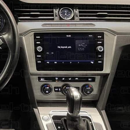 Volkswagen Passat B8 8.5 MAT Navigasyon 8 Inç 9H Nano Ekran Koruyucu 2017-2019