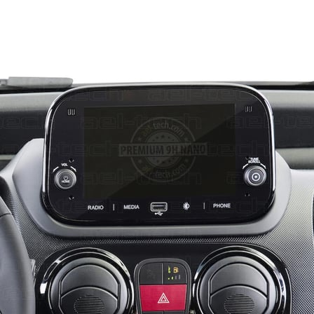 Fiat Fiorino 7 inç Multimedya uyumlu 9h Nano Koruyucu Premio - Safeline 2020-2024