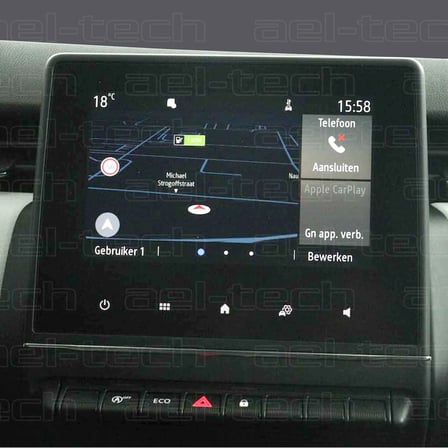 Renault Captur 7.3 Inç Navigasyon Uyumlu Hd Ekran Koruyucu Temperli Cam 2020-2023