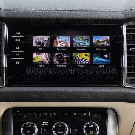 Skoda Kodiaq 9.2 Inç Uyumlu Navigasyon 9h Nano Ekran Koruyucu 2021-2024
