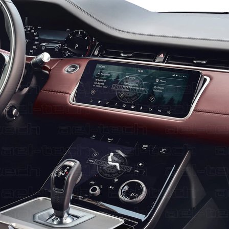 Range Rover Evoque Uyumlu Navigasyon ve Bilgi Ekranı 9h Nano Ekran Koruyucu 2019-2023