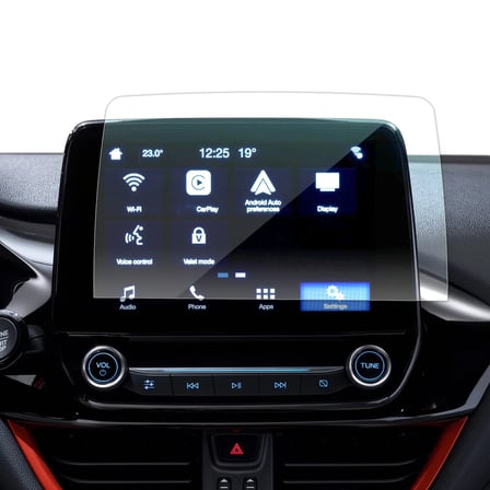 Ford Fiesta Uyumlu 8 İnç Navigasyon Temperli Cam Ekran Koruyucu