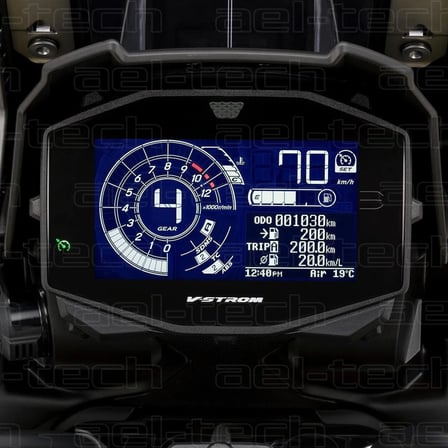 Suzuki V-Strom 1050/XT Dijital Gösterge Uyumlu Nano Ekran Koruyucu 2020 2023