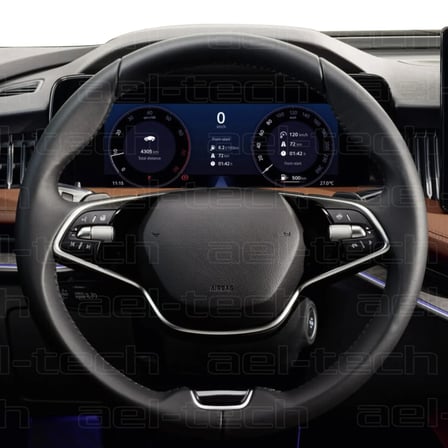 Skoda Yeni Superb 10.25 Inç Dijital Gösterge Uyumlu Nano Ekran Koruyucu 2024