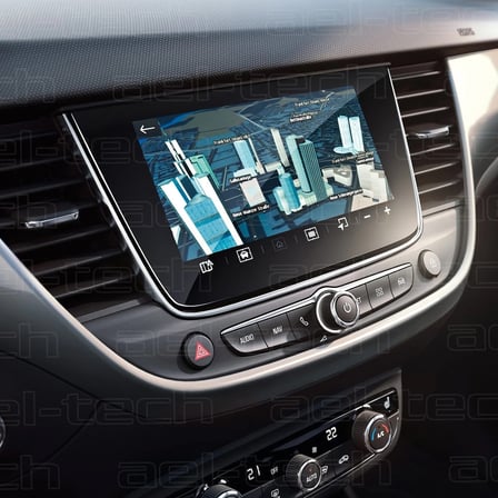Opel Crossland X Uyumlu 8 İnç Navigasyon 9h Nano Ekran Koruyucu 2020-2021