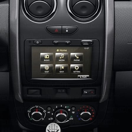 Dacıa Duster 7" Multimedya Ekran Koruyucu Cam
