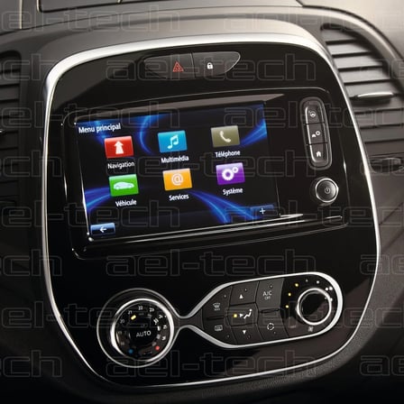 Renault Captur 7" Multimedya Ekran Koruyucu