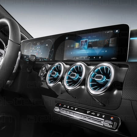 Mercedes A180 10.25 Inç Navigasyon Uyumlu 9h Nano Ekran Koruyucu