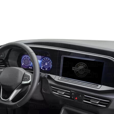 Volkswagen Caddy Uyumlu 10 Inç Dijital Gösterge ve Navigasyon 9h Nano Ekran Koruyucu 2024-2026
