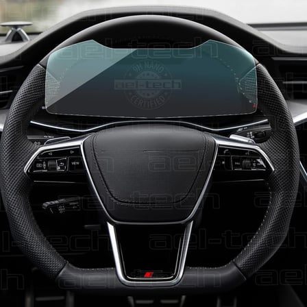 Audi A6 Uyumlu 12.3 Inç Dijital Gösterge 9h Nano Ekran Koruyucu 2019-2024