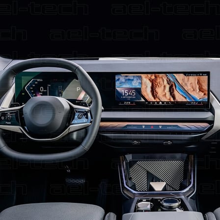 BMW Yeni X3 Dijital Gösterge ve Navigasyon Uyumlu 9H Nano Ekran Koruyucu