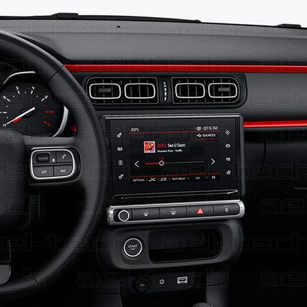 Citroen C3 Aircross Navigasyon Uyumlu Nano Ekran Koruyucu 2016-2024