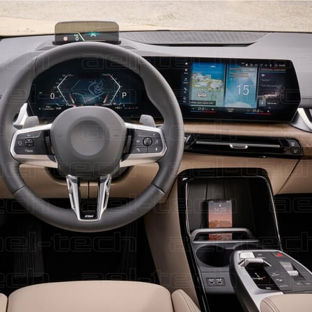 BMW 2 Seri Active Tourer Uyumlu Dijital Gösterge ve Navigasyon 9H Nano Ekran Koruyucu