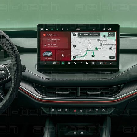 Skoda Enyaq Uyumlu 13 Inç Navigasyon 9h Nano Ekran Koruyucu 2025-2026