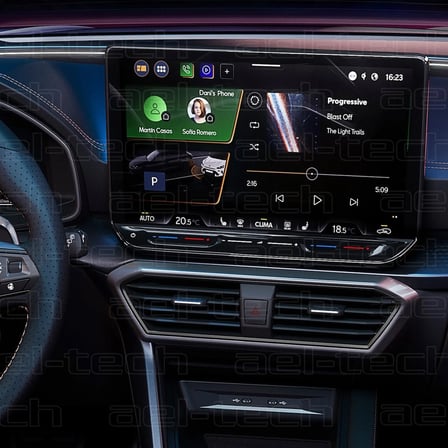 Cupra Leon Uyumlu 12,9 Inç Navigasyon 9h Nano Ekran Koruyucu