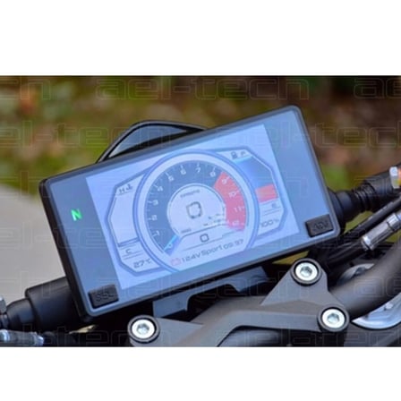 CFMOTO Cf 250Sr ve 250Nk Uyumlu Tuşlu Dijital Gösterge 9H Nano Ekran Koruyucu
