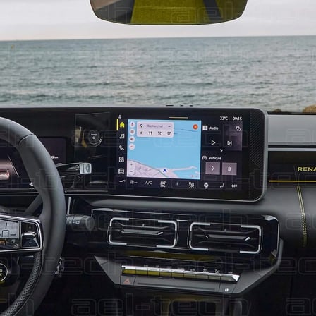 Renault 5 Elektrik Uyumlu 10,1 Inç Dijital Gösterge 9h Nano Koruyucu 2025-2026