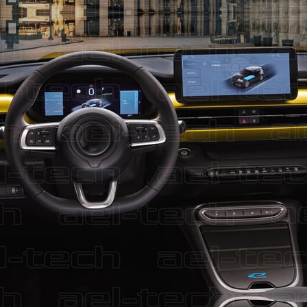 Jeep Avenger Uyumlu Dijital Gösterge ve Navigasyon 9h Nano Ekran Koruyucu 2024-2026
