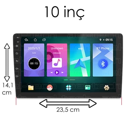 10 İnç Universal Uyumlu 9h Nano Ekran Koruyucu
