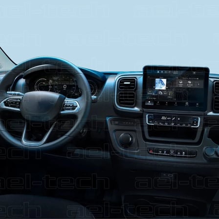 Peugeot Boxer Uyumlu Dijital Gösterge ve Multimedya 9H Nano Ekran Koruyucu 2li Set 2025
