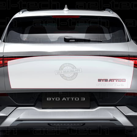 Byd Atto 3 Uyumlu Arka Bagaj Kapağı Tpu Koruyucu 2025-2026