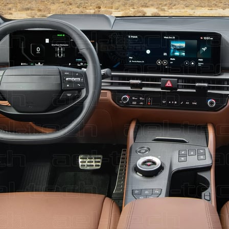 Kia Sportage Makyajlı 12.3 İnç Navigasyon Ve Klima Uyumlu 9h Nano Ekran Koruyucu 2'li Set 2025-2026