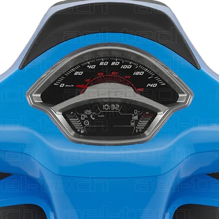 Vespa Sprint 125 Uyumlu Gösterge 9h Nano Ekran Koruyucu 2023-2026