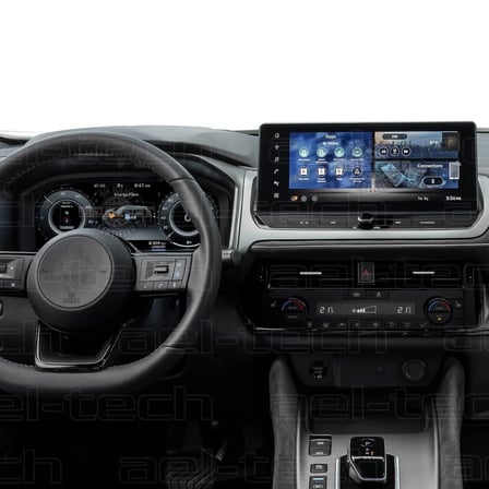 Nissan Qashqai Uyumlu Dijital Gösterge Ve Navigasyon 9h Nano Ekran Koruyucu 2'li Set 2024-2026