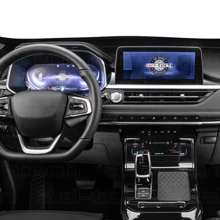 Chery Tiggo 7 Pro Luxury 9h Navigasyon, İç Merkezi Kontrol Ve Vites Etrafı Tpu Koruyucu 3'lü Set