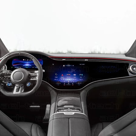 Mercedes EQE Maybach Uyumlu Navigasyon ve Dijital Gösterge 9H Nano Ekran Koruyucu 2025-2026
