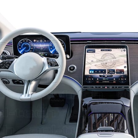 Mercedes EQE Seri Navigasyon ve Dijital gösterge uyumlu Nano Ekran Koruyucu 2li Set 2022-2025